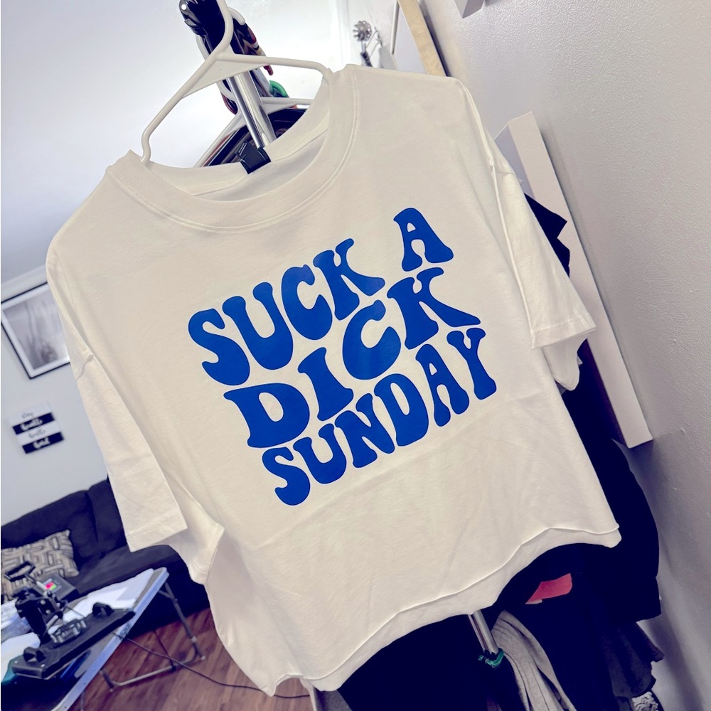 T-shirts never worn pressed myself :)